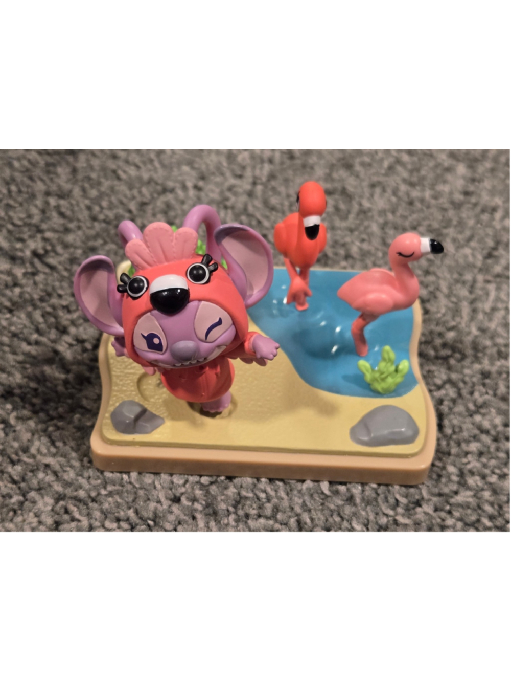 Girls Disney Happy Haul Disney Stitch Goes Wild Scene Setters, Angel & Flamingos